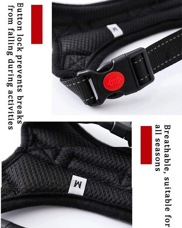 Reguliuojami nailono diržai naminiams gyvūnėliams šunims Šviesą atspindintys šunų diržai be traukimo maži, vidutiniai dideli šunų diržai šunų reikmenys