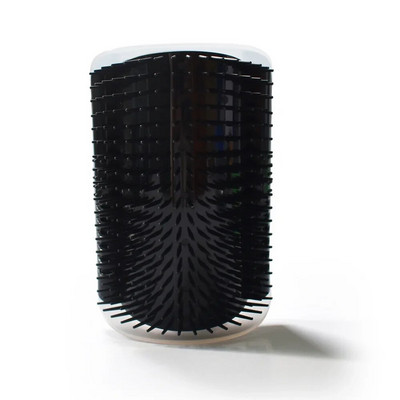 Naminių kačių kampinis šepetys Kačių masažo šukavimo šepetys su katžolėmis katės trina veidą kutenančiomis šukomis augintiniams