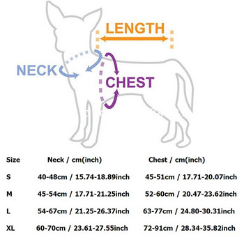 Регулируем колан за кучета Найлон Издръжлив, подплатен отразяващ конец Каишка за гърдите за големи, средни малки кучета, жилетка на хъски Стоки за домашни любимци