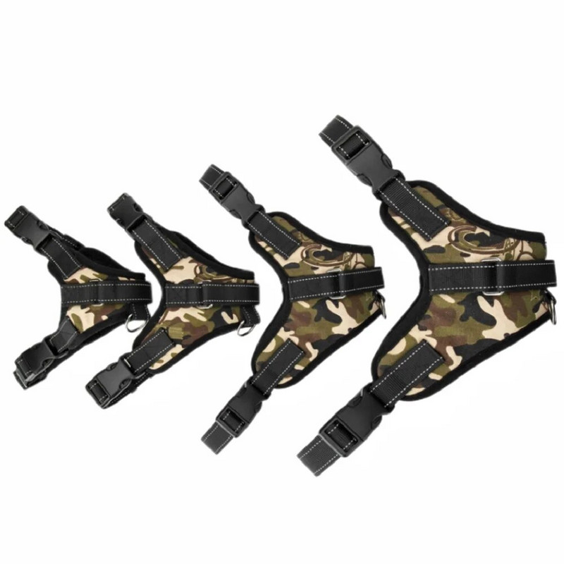 Reguliuojami diržai šunims, nailoniniai, patvarūs, paminkštinti šviesą atspindintys siūlai krūtinės diržas dideliems vidutiniams mažiems šunims, haskių liemenių reikmenys augintiniams