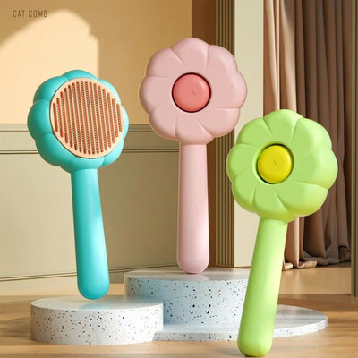 Cat Comb Massage Pet Lint Combs Hair Removal Cat and Dog Universal Needle Brush Pets Grooming Cleaning Supplies Scratcher