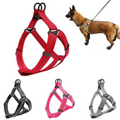 Reguliuojami naminių šunų diržai vidutinio dydžio šunims šviesą atspindintys diržai buldogo kurto antkaklis šuniui lauke pasivaikščiojimo pavadėlis