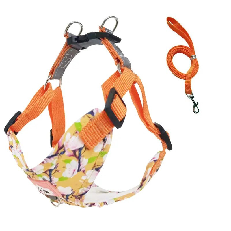 Šunų diržų pavadėlio rinkinys Šviesą atspindinti reguliuojama antkaklis šuns pavadėlis Mažo ir vidutinio šuns priedai šuniuko liemenė Prancūzų buldogo šuns virvė