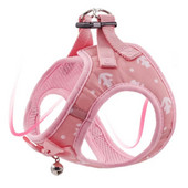 Reguleeritavad kassirakmed Hingavad kassipoegade rakmed jalutusrihma komplekt Bell Bowknot lemmikloomarakmetega kassikoera kutsika kassi tarvikutele