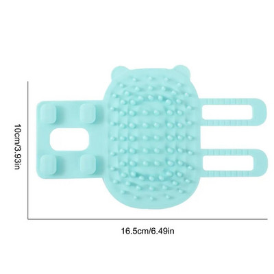 Pet Brush Comb Play Cat Toy Softer Cat Self Groomer Massage Comb with Catnip Cat Face Scratcher for Kitten Puppy Cat Accessories