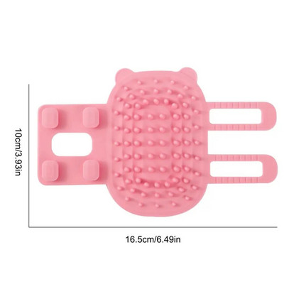 Pet Brush Comb Play Cat Toy Softer Cat Self Groomer Massage Comb with Catnip Cat Face Scratcher for Kitten Puppy Cat Accessories