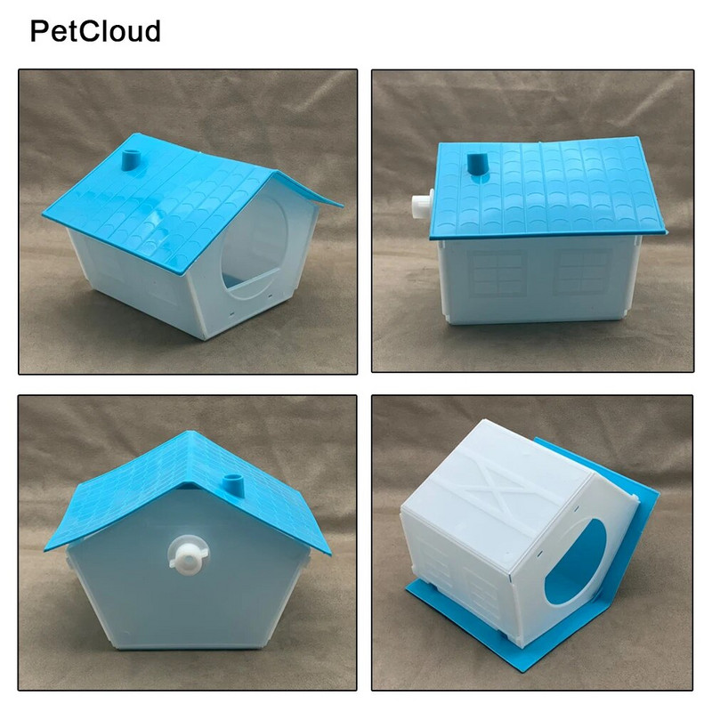 Kućica u kavezu za papige Plastično gnijezdo Kućica u kavezu za ptice Papiga papagaj Budgie Cockatiel Ukrasni pribor za spavaće sobe za kućne ljubimce Dropshipping