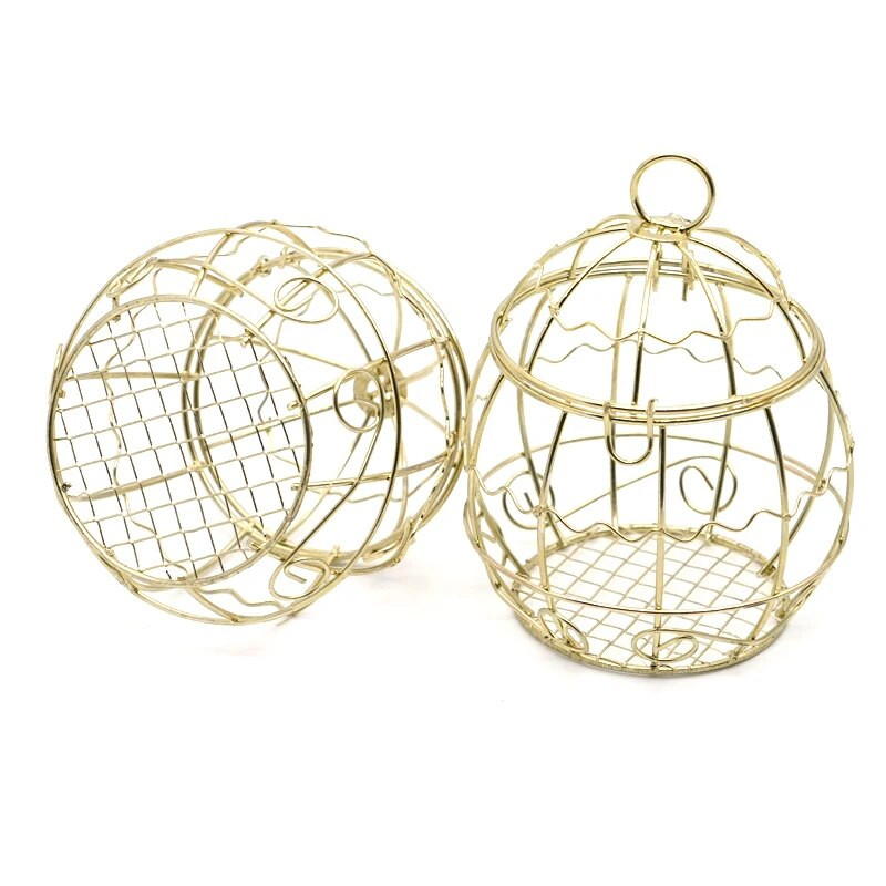 Arany Vintage üreges madárketrec kültéri madárketrec etető hörcsög nyúl papagáj kisállat játék kisállattartó galamb kisállat tenyészdoboz