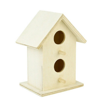 Universal Bird House Bird House 1τμχ Μικρός Κήπος Ξύλινο Σπίτι Πουλιά Σετ Σπίτι Πουλιά Σπίτι Πουλιών Σπίτι Σπίτι στον Κήπο