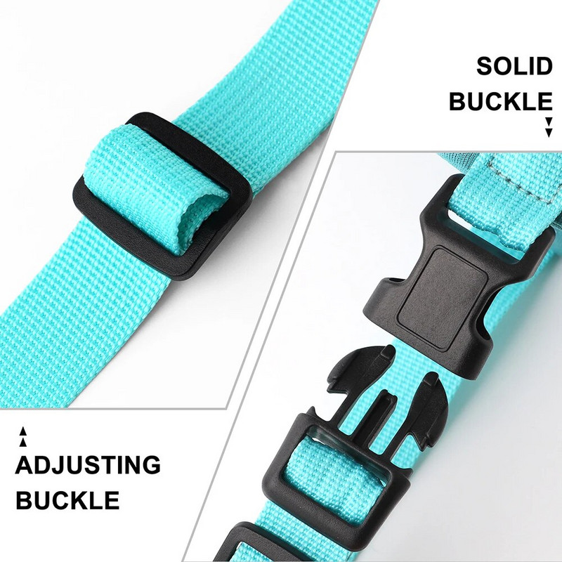 No Pull Dog Siksnas Mīkstas Polsterētas Suņu Zirglietas Mājdzīvnieku kucēnu Mopsis Bulldoga Veste Izturīga Maziem Vidējiem Suņiem Regulējama