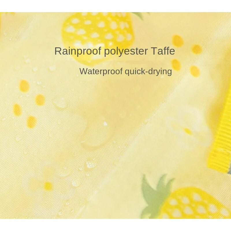 Lengva vandeniui atspari striukė su naktine šviesą atspindinčia juostele, mielas šuniuko lietpaltis, mažo ir vidutinio naminio gyvūnėlio drabužiai, vasara