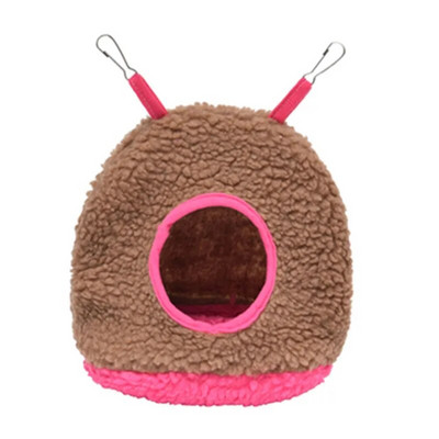 1db madárketrec papagáj pamut fészek miniház kisállat fészek papagáj meleg téli függőágy ketreces kunyhó sátorágy függő barlangi kisállat termékek