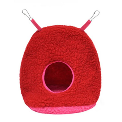 1db madárketrec papagáj pamut fészek miniház kisállat fészek papagáj meleg téli függőágy ketreces kunyhó sátorágy függő barlangi kisállat termékek