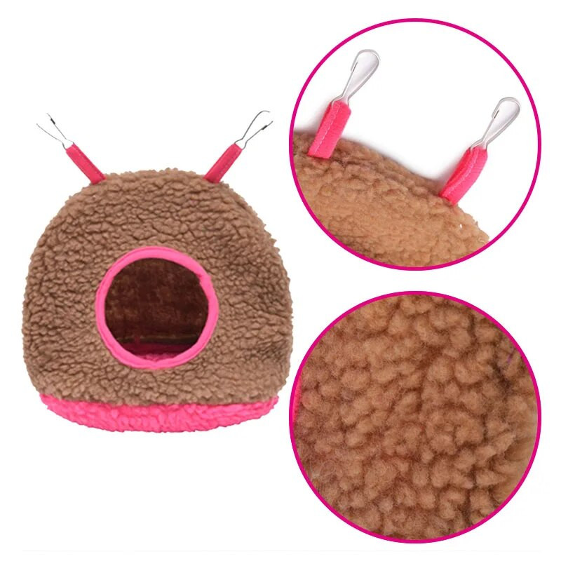 1db madárketrec papagáj pamut fészek miniház kisállat fészek papagáj meleg téli függőágy ketreces kunyhó sátorágy függő barlangi kisállat termékek