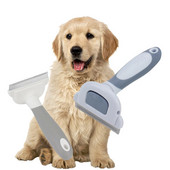 Plaukų slinkimo kirpimo šukos katėms, šunims, nuimamos Furmins šepečių priežiūros priemonė šunų šunų kačių plaukų šalinimo šepečių šukos