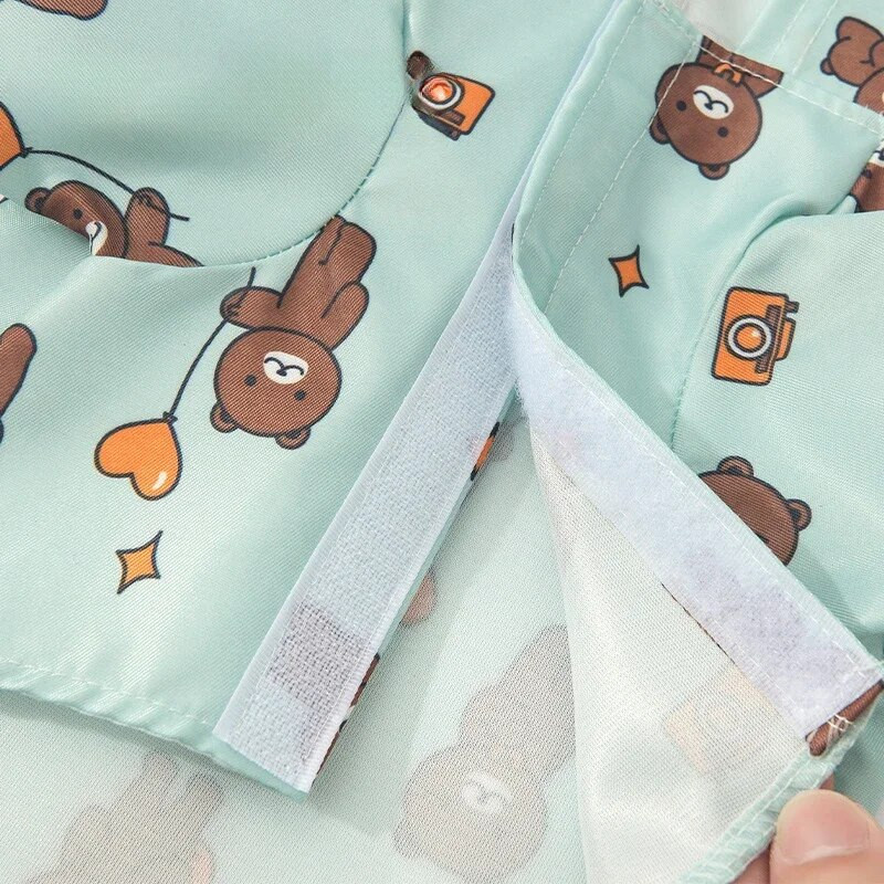 Naminių šunų lietpaltis Vasaros mados trumpomis rankovėmis šunims vandeniui atsparūs drabužiai šuniuko kailis šuniui lietpaltis lauke bichon šnauceris valų