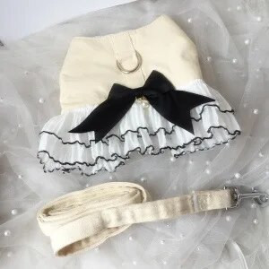 Pseća čipkana mašna Prsa Leđa Vučno uže Pas Mačka Univerzalno srednje i malo uže za hodanje pasa Plišani medvjedići Remen za prsa Set konopa za pse