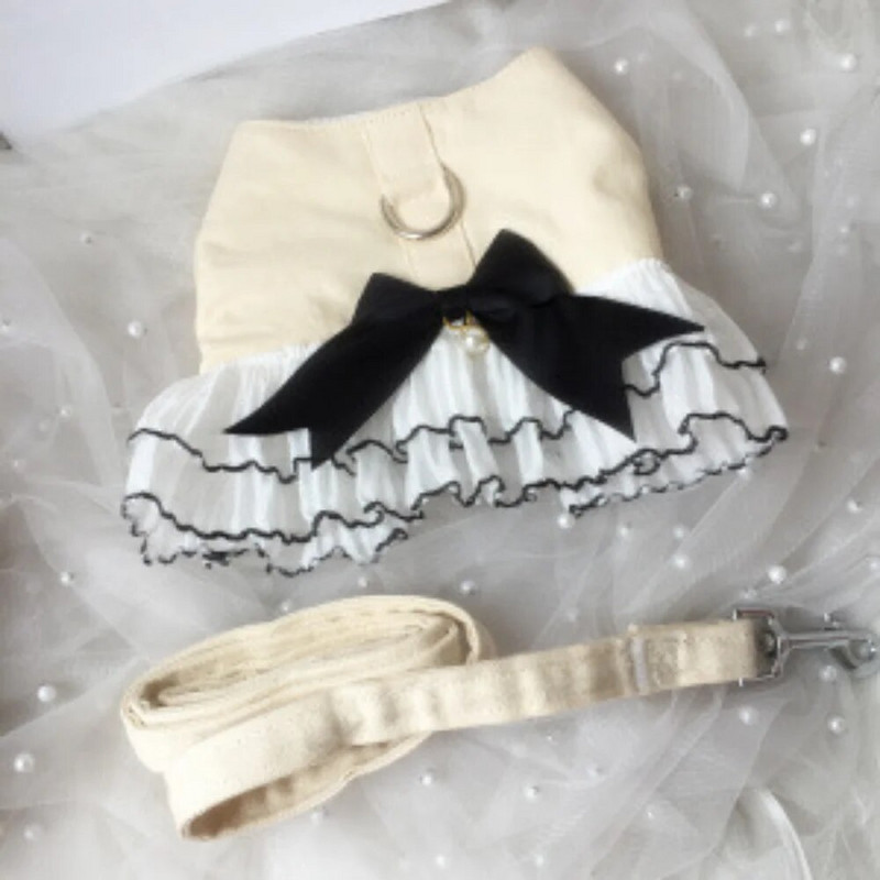 Pseća čipkana mašna Prsa Leđa Vučno uže Pas Mačka Univerzalno srednje i malo uže za hodanje pasa Plišani medvjedići Remen za prsa Set konopa za pse