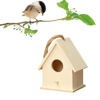 Bird Bird Dox Bird House Box House Bird Box Wooden House Box Patio & Garden Περισσότερα λουλούδια αντικατάστασης πουλιών