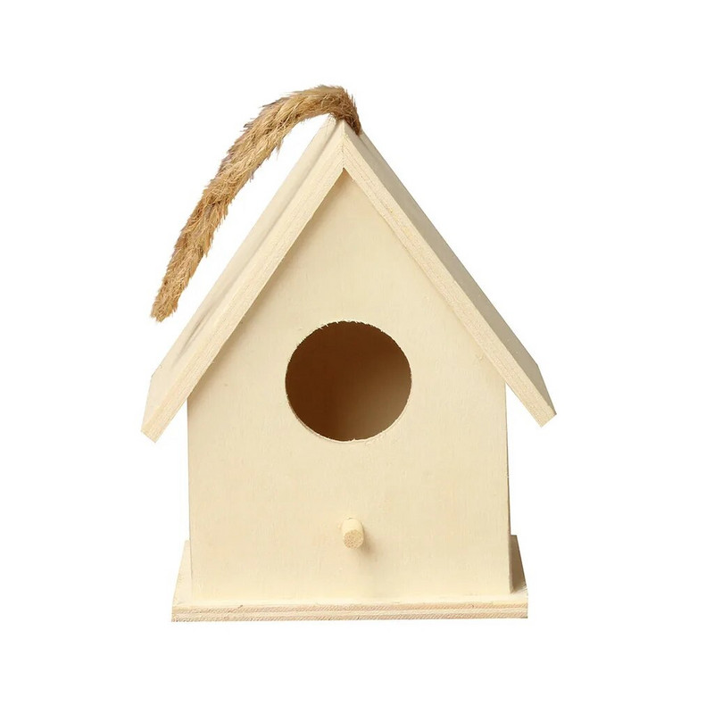 Bird Bird Dox Bird House Box House Bird Box Puidust maja Box Terrass ja aed Veel lindude asenduslilled