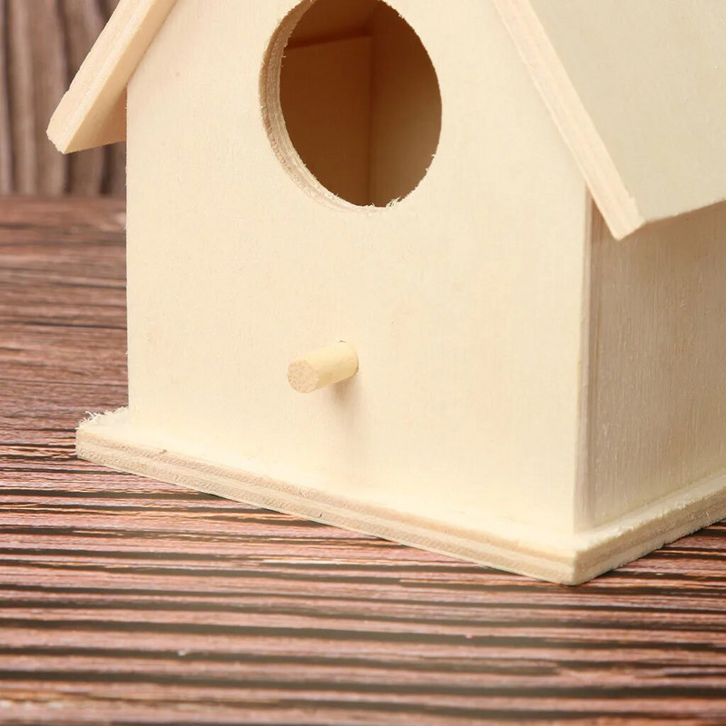 Bird Bird Dox Bird House Box House Bird Box Puidust maja Box Terrass ja aed Veel lindude asenduslilled