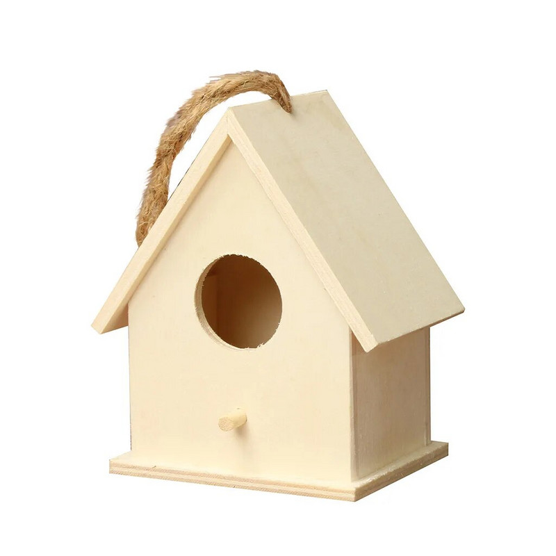 Bird Bird Dox Bird House Box House Bird Box Puidust maja Box Terrass ja aed Veel lindude asenduslilled