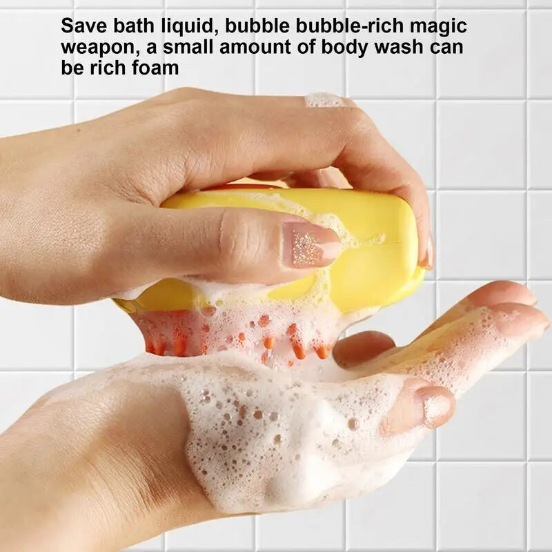 Šunų vonios masažo šepetėlis Katės letenos formos masažuojamasis šampūno šepetys Nešiojamas kačių šepetys, skirtas augintiniams plauti Daugiafunkcis