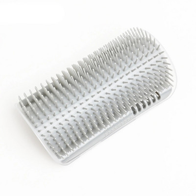 Kačių šepečio šukos Kačių žaislas su Catnip Pet sieninio šepečio kampu Kačių masažas Self Groomer Šukų šepetys Kačiuko trynimai su kutenančiomis šukomis