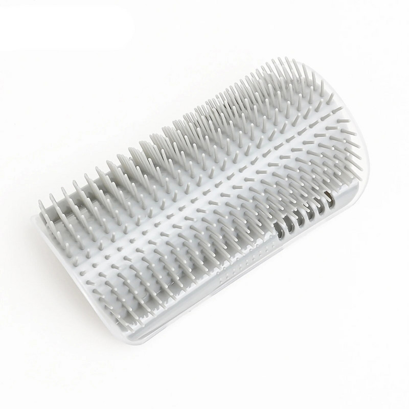 Kačių šepečio šukos Kačių žaislas su Catnip Pet sieninio šepečio kampu Kačių masažas Self Groomer Šukų šepetys Kačiuko trynimai su kutenančiomis šukomis