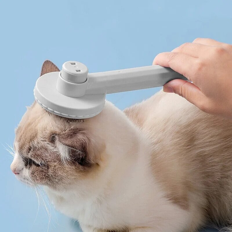 Îndepărtați peria de îngrijire a părului Perie pentru animale de companie Pieptene cu autocurățare Pieptene pentru demachiere Pieptene pentru frumusețe Pieptene pentru câini Accesorii pentru animale de companie Pieptene