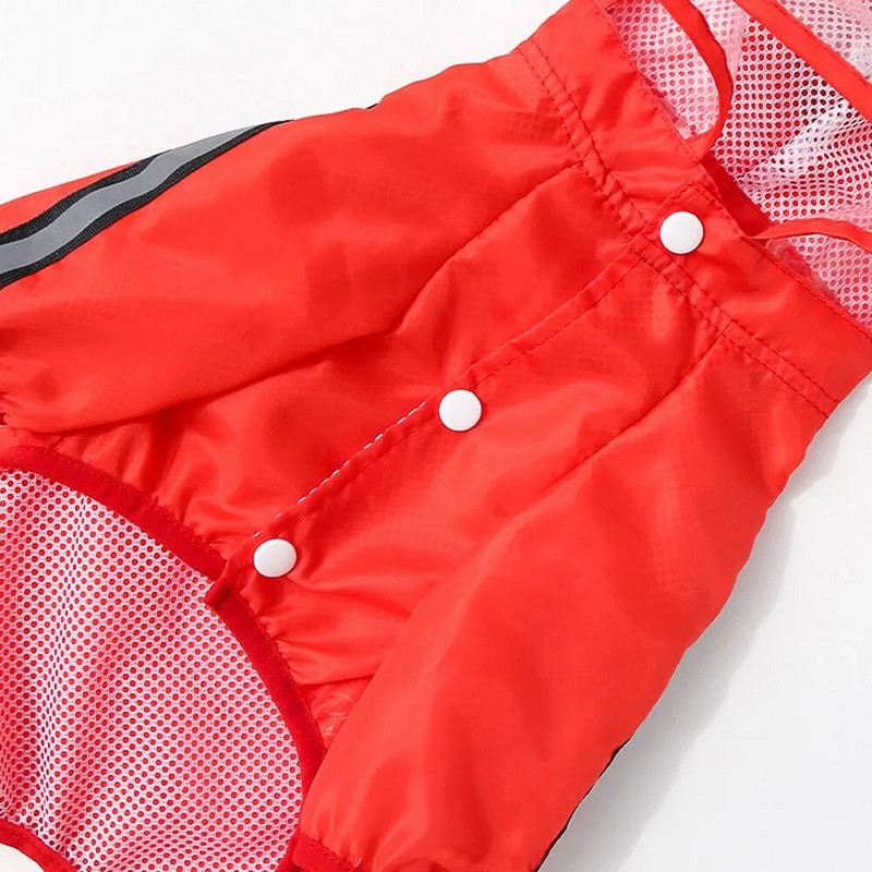 Kabanica za velike pse u cijelom tijelu Vodootporna jakna za velike pse s kišnim pončoom za labradora retrivera sa slatkim crtanim uzorkom Kabanica za pse za kućne ljubimce