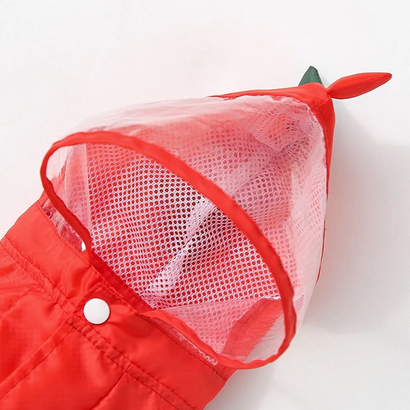 Kabanica za velike pse u cijelom tijelu Vodootporna jakna za velike pse s kišnim pončoom za labradora retrivera sa slatkim crtanim uzorkom Kabanica za pse za kućne ljubimce