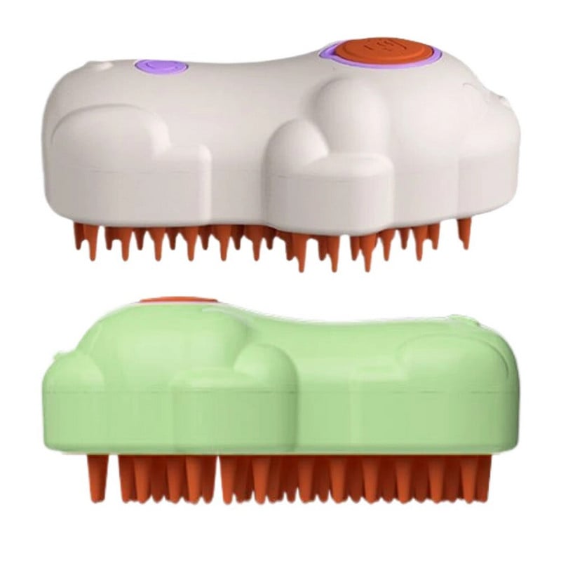 3-ühes aurutav hooldushari Multifunktsionaalne kassiuduhari Laetav kassipuhastuskamm pika-/lühikarvalistele kassidele