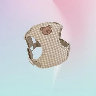 Medvilninis naminių šunų pavadėlis Mielas kačių šunų pavadėlis, reguliuojamas vidutinės didelės liemenės vaikščiojimo pavadėlis Minkštas kvėpuojantis pavadėlis prancūzų buldogo