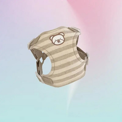 Medvilninis naminių šunų pavadėlis Mielas kačių šunų pavadėlis, reguliuojamas vidutinės didelės liemenės vaikščiojimo pavadėlis Minkštas kvėpuojantis pavadėlis prancūzų buldogo