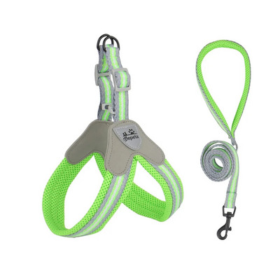 Liemenės stiliaus šunų pavadėlių komplektas krūtinės diržo pavadėliai naminių gyvūnėlių diržai mažiems vidutinio dydžio šunims