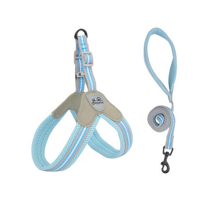 Liemenės stiliaus šunų pavadėlių komplektas krūtinės diržo pavadėliai naminių gyvūnėlių diržai mažiems vidutinio dydžio šunims