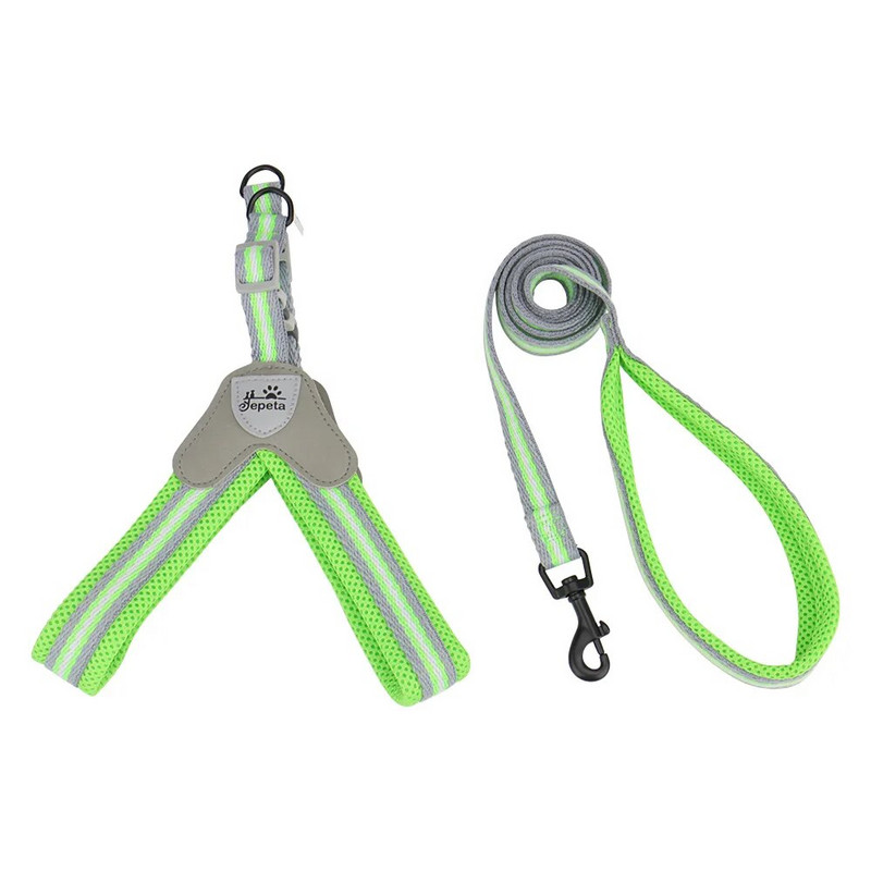 Liemenės stiliaus šunų pavadėlių komplektas krūtinės diržo pavadėliai naminių gyvūnėlių diržai mažiems vidutinio dydžio šunims