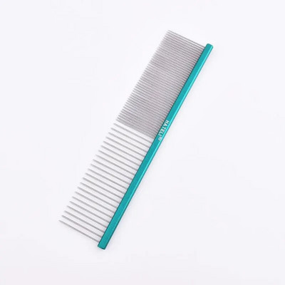 Naminių gyvūnėlių plaukų šukos 16/19/22 cm Profesionalios šunų priežiūros nerūdijančio plieno šukos pašalina kačių ir šunų plaukus Grožio masažo šukos