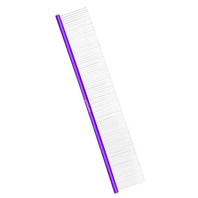 Naminių gyvūnėlių plaukų šukos 16/19/22 cm Profesionalios šunų priežiūros nerūdijančio plieno šukos pašalina kačių ir šunų plaukus Grožio masažo šukos