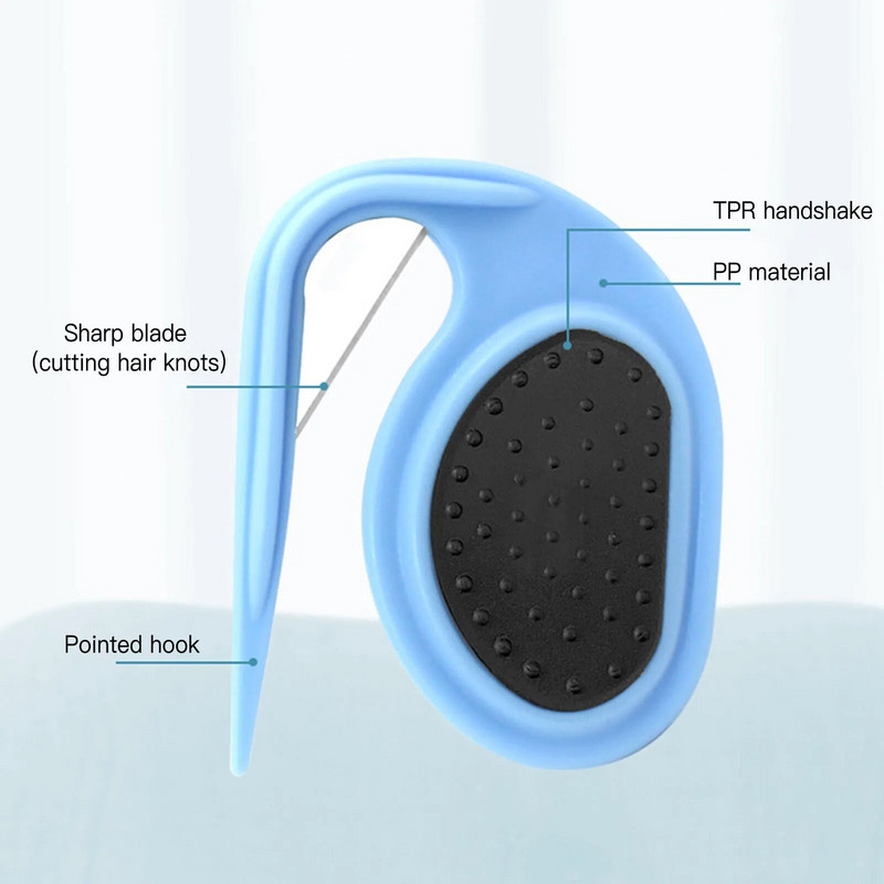 Kačių šunų priežiūros šukos pašalina susivėlimus Lengvai valomas Ergonominis šepetys ilgaplaukėms katėms Kačių šunų priežiūros šepečių šukos