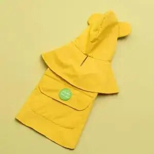 S-3XL Naminiai gyvūnai Šunų Drabužiai su gobtuvu Naminių lietpalčiai Juostiniai šunys Lietaus paltai Neperšlampami striukės Lauke Kvėpuojantys drabužiai šuniukams