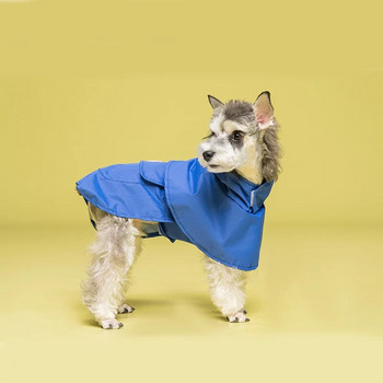 S-3XL Домашни любимци Кучешки дрехи Дъждобрани за домашни любимци С качулка Дъждобрани за кучета Дъждобрани за кучета Водоустойчиви якета Външни дишащи дрехи за кученца