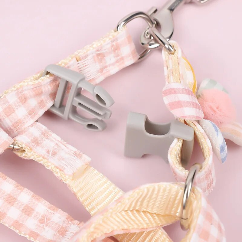 Vesta pentru animale de companie Set guler cu curele pentru piept Funie de tracțiune pentru câini Funie de plimbare pentru câine Lanț pentru câini mici Set de ham și lesă pentru câini Accesorii pentru câini