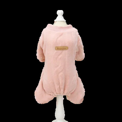 Zimski topli kombinezon za pse od flisa za male srednje štene Mačka Pidžama Kaput Odjeća za čivavu Kostim za francuskog buldoga Odjeća za yorkija