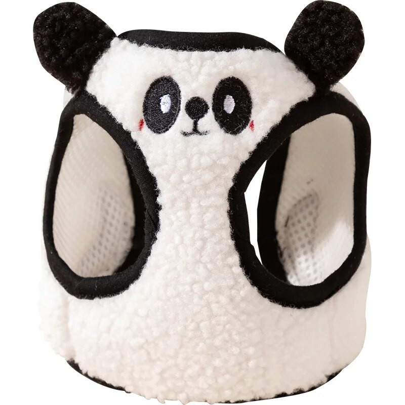 Suņu jēra samta vilces virves krūšu siksna Mazi suņi Pandas siksna Suņu ķēde pastaigu virve Rotaļu kaķu virve mājdzīvnieku suņu piederumi