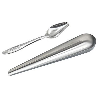 Paukščių šėrimo šaukštas Naminių gyvūnėlių paukščių papūgos paukščių narvas Pridėti maisto šaukštas nerūdijančio plieno Pašaras Paukščių šėrimo šaukštas Paukščių šėrimo reikmenys