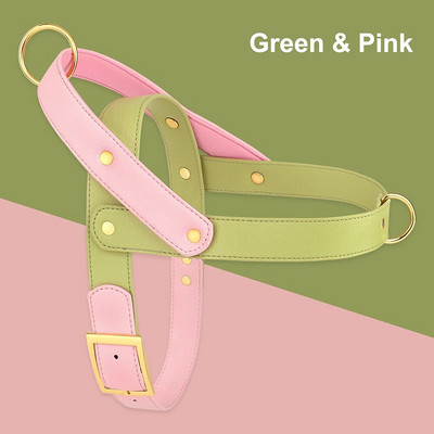 Odiniai be traukimo šunų diržai Maži vidutiniai dideli šunų diržai minkšti paminkštinti Pet Pitbull liemenė, patvari, reguliuojama šunims Mopsas Pitbull