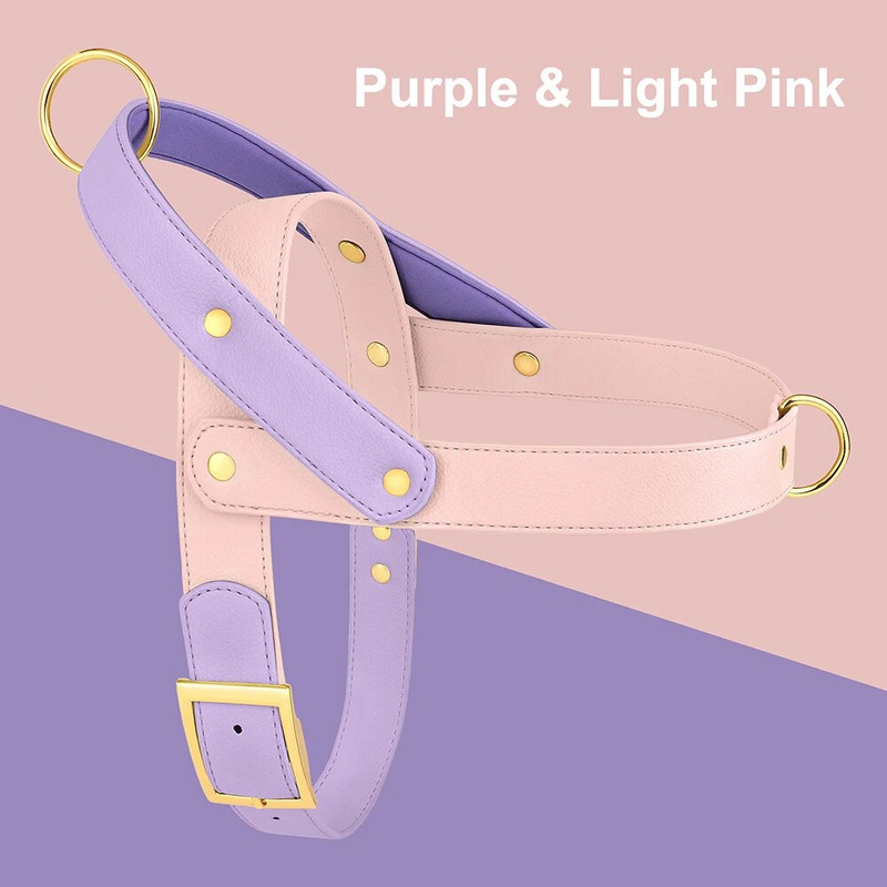 Odiniai be traukimo šunų diržai Maži vidutiniai dideli šunų diržai minkšti paminkštinti Pet Pitbull liemenė, patvari, reguliuojama šunims Mopsas Pitbull