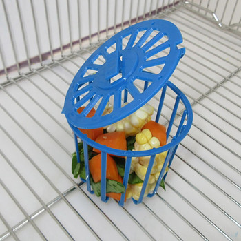 2 τεμ. Bird Parrot Feeder Κλουβί Θήκη φρούτων λαχανικών Αξεσουάρ κλουβιού Κρεμαστό καλάθι Δοχείο Παιχνίδια Pet Bird Supplies Droshipping